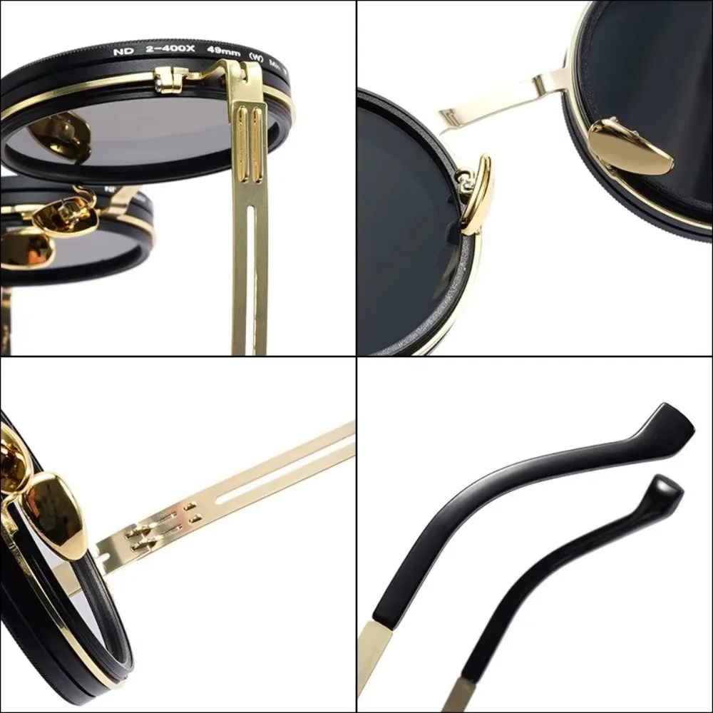 RetroClipse™ – Lunettes Rétro à Luminosité Réglable