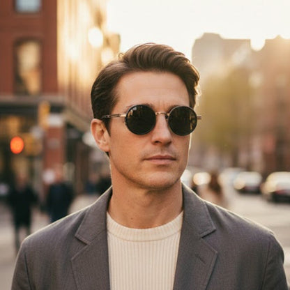 RetroClipse™ – Lunettes Rétro à Luminosité Réglable